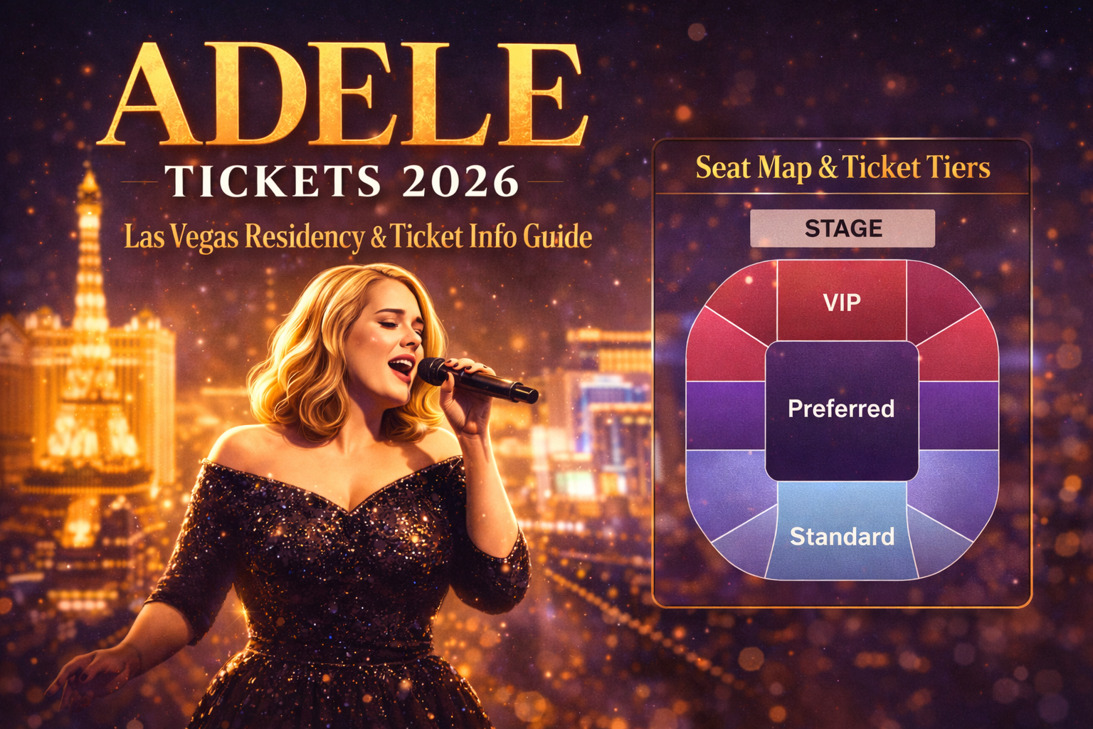 Adele Tickets 2026: Las Vegas Residency and Ticket Prices Guide